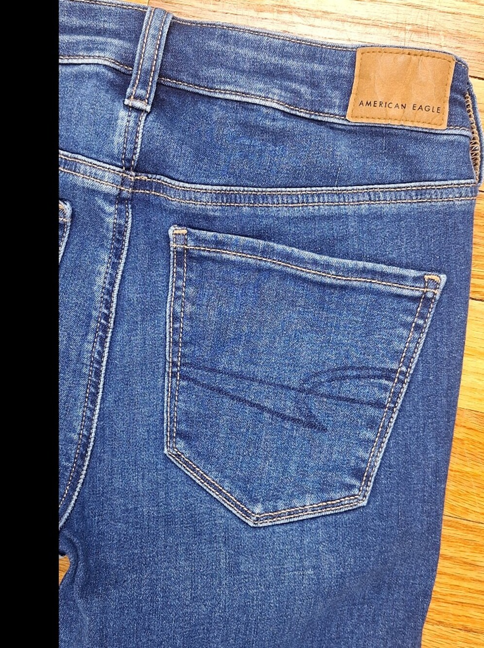 American Eagle Hi-Rise Jegging Skinny Jeans Ne(x)t Level Stretch Size 4 - Picture 13 of 16